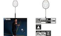 TALBOT torro Badmintonschläger Arrowspeed 399, schwarz/rot