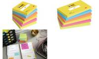 Post it Haftnotizen Notes, 76 x 76 mm, Energetic Collection