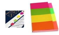 Kores Pagemarker Papier, 20 x 50 mm, Neonfarben