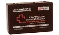 LEINA KFZ Verbandkasten Standard, Inhalt DIN 13164, schwarz