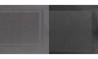 APS Tischset FEINBAND FRAMES, 450 x 330 mm, schwarz