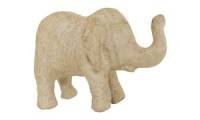 décopatch Pappmaché Figur Elefant, 70 mm