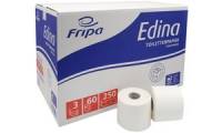 Fripa Toilettenpapier Edina, 3 lagig, hochweiß, Großpackung