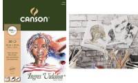 CANSON Zeichenpapierblock Ingres Vidalon, 240 x 320 mm