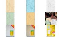 sigel Marmor-Papier XXL Superpack, A4, 90 g/qm, Feinpapier