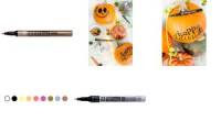 SAKURA Permanent Marker Pen Touch Extra Fein, fluo orange