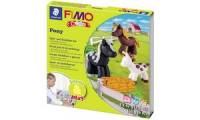 FIMO kids Modellier Set Form & Play Pony, Level 2